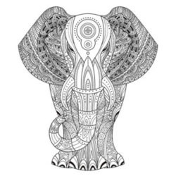Featured image of post Ausmalbilder Elefanten Mandala
