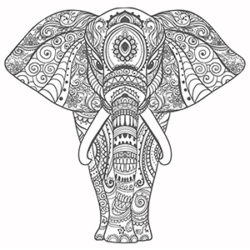 Mandala Elefant II